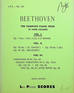 Beethoven, The Complete Piano Trios In Three Volumes L.P.S. - No. 151 - Picture 1 of 2