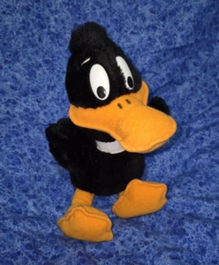 Vintage 1993 Warner Bros 24K~DAFFY DUCK Plush 12" Toy - Picture 1 of 2