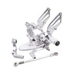 Silver CNC Rearset Footpegs Brake Shift Pedal For Ducati 749/999/R/S 2003-2006