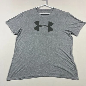 Under Armour Grey Casual Crew Neck Lightweight Tee T Shirt Men's Large L - Picture 1 of 11
