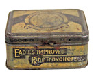 OLD VINTAGE EADIE BROS & CO. LTD EADIES RING TRAVELLERS LITHO TIN BOX ENGLAND 02
