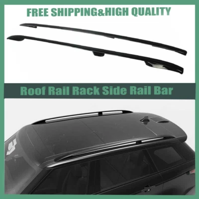 2PCS Roof Rail Rack Side Rail Bar Fit for Land Rover Range Rover 2013-2021 - Image 1 of 4