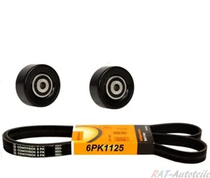 CONTI 6PK1125 Correa acanalada + Juego R. para CITROËN PEUGEOT - Imagen 1 de 1
