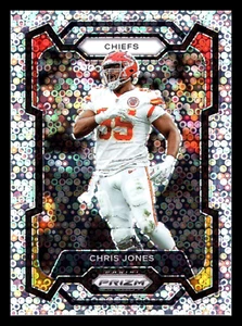 2023 Panini Prizm No Huddle Prizm Chris Jones #142 Kansas City Chiefs - Picture 1 of 2