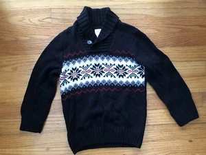 Gymboree Boys Holiday Sweater Size XS 4 - Picture 1 of 2