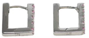 PENDIENTE MUJER S.OLIVER SJ-229-CS-00 ACERO INOXIDABLE PENDIENTES PLATA - Imagen 1 de 2