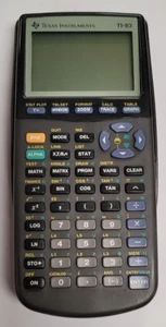 Texas Instruments TI-83 Calcolatrice Grafica con Cover Testata Funzionante - Foto 1 di 4