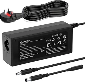 65W Laptop Charger for Dell Inspiron 17 15 14 13 11 Latitude 3510 3410 3520 3420 - Picture 1 of 6