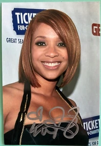 Foto/TV American Idol firmada de 4""X6"" gris primera temporada/alquiler de Broadway - Imagen 1 de 1