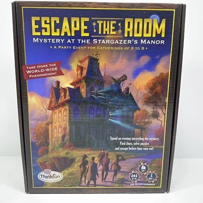 Escape The Room Stargazers Manor An Escape Room Experience Board Game - New - Image 1 of 4