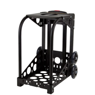 Cuadro deportivo Zuca para bolsas de inserción deportivas negro con ruedas intermitentes Foto 1 de 2