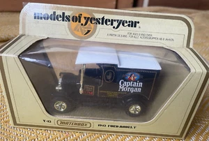 Matchbox Models of Yesteryear Y12 1912 Ford Model T Van Captain Morgan Rum. - Picture 1 of 11