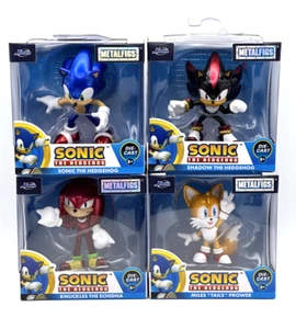 Sonic The Hedgehog Metalfigs Sonic Tails Knuckles Shadow da collezione completo 4 - Foto 1 di 7