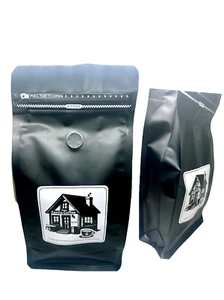 Premium Dark Roast Espresso Coffee Beans 10oz Bag - Strong Robusta Coffee - Picture 1 of 6