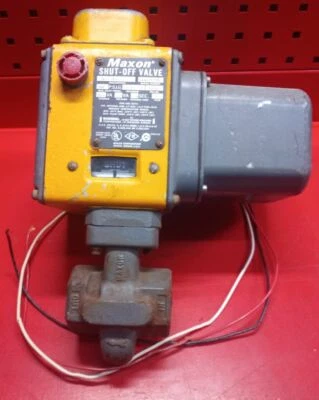 Válvula de cierre Maxon 125SMA11-AA11-BB30A0 (5000-0) 1-1/4" Foto 1 de 4