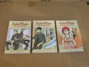 Schneewittchen mit roten Haaren Band 3 4 5 englischer Manga - Bild 1 von 12