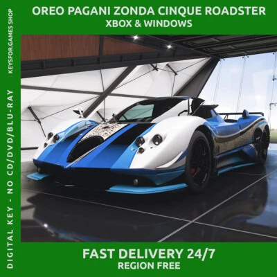 Forza Horizon 5 - Oreo Pagani Zonda Cinque Roadster | Car DLC | Xbox & Windows
