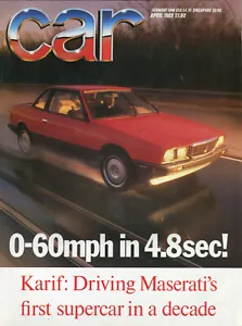 AUTO Magazin April 1988 Maserati Karif de Tomaso Lancia Delta Integral Cosworth - Bild 1 von 1
