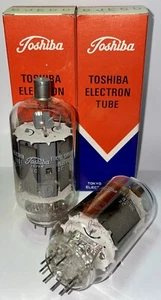 2x 6JE6C tube Toshiba NOS double side O Getter Ham Radio OTL, 6LQ6, 6MJ6 - Picture 1 of 11