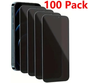 Wholesale Privacy Glass Screen Protector for iPhone 17 16 Pro Max 15 14 13 12 11 - Picture 1 of 14