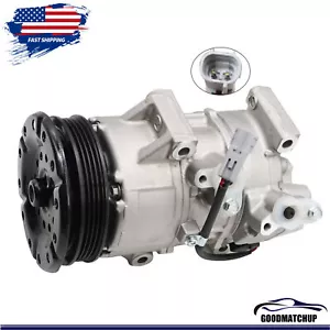 New A/C AC Compressor With Clutch For Toyota Yaris 2006-2012 L4 1.5L 88310-52481 - Picture 1 of 8