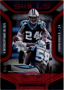2016 Certified Skills Mirror Red Redskins Football Card #26 Josh Norman /99