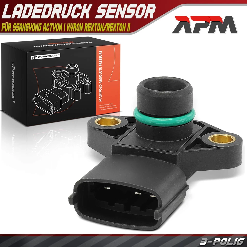 Sensore pressione di carica per Ssangyong Actyon I Kyron Rexton/Rexton II GAB Rodius 2.0 - Immagine 1 di 4