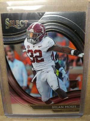 Dylan Moses 2021 Panini Chronicles Draft Picks Select Field Level Rookie Card - Image 1 of 2