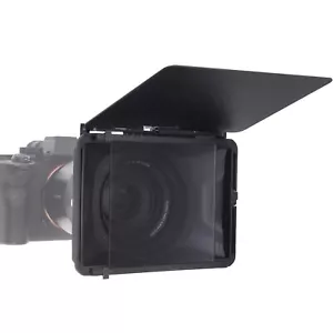 US FOTGA Mini Clamp-On Matte Box Sunshade Carbon Fiber Top Flag for DSLR Camera - Picture 1 of 11