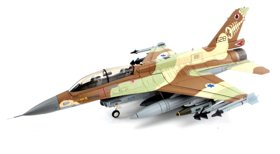 Lockheed F-16d Fighting Falcon Israeli Air Force 1/72 By Hobby Master Ha38038