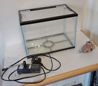 small fish tank with pump