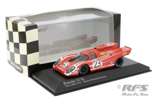 Porsche 917 K Winner 24h Le Mans 1970 Herrmann Attwood 1:43 Minichamps - Bild 1 von 1