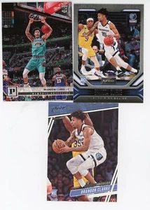 3 Card Lot 2019-20 Chronicles BRANDON CLARKE PLAYBOOK PRESTIGE + RC - Picture 1 of 1