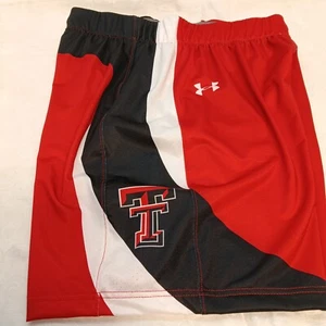 TEXAS TECH RED RAIDERS Under Armour Shorts -Basketball NWT Large - Picture 1 of 5