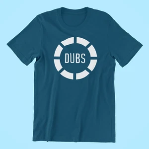 Retro Dubs Bus Stop (Navy To 5XL) Hill 16 Up The Dubs COYBIB Croke Park Dublin - Imagen 1 de 2