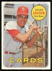 1969 Topps #497 Julian Javier