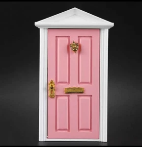 Fairy Garden Accessories-1 Pink Fairy Door for Fairies or Elf's 3-5days delivery - Picture 1 of 4