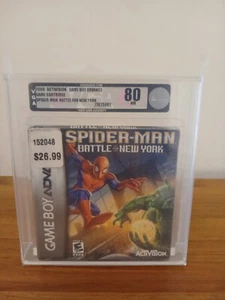 Spiderman Battle For New York Gameboy Advance New NTSC GBA VGA 80 NOA Graded - Picture 1 of 1