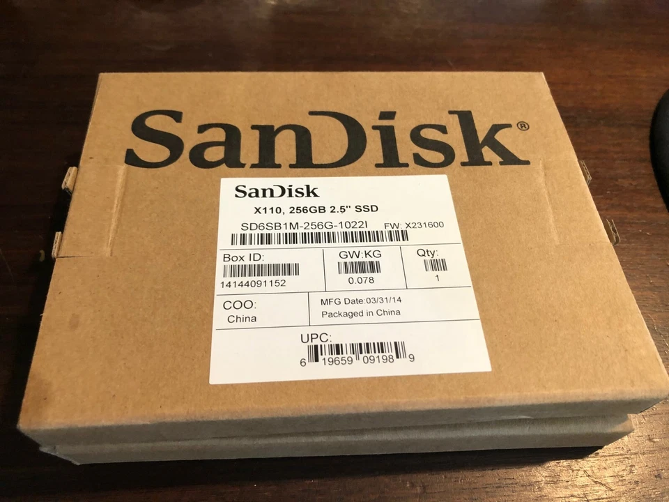 NEW SanDisk X110 64GB Internal 2.5" (SD6SB1M-064G-1022I) SSD SD256GX110 2.5-Inch - Image 1 of 3