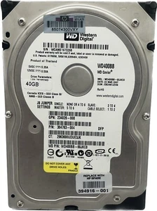 Western Digital Caviar 40GB IDE Hard Drive WD400BB-60JKC0 - Afbeelding 1 van 8