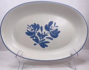 Vintage Pfaltzgraff Yorktowne 14" Oval Serving Platter Stoneware USA - Picture 1 of 5
