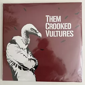 THEM CROOKED VULTURES JOSH HOMME DAVE GROHL JOHN PAUL JONES DOUBLE LP NEW SEALED - Foto 1 di 4