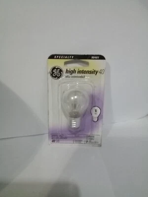 40w GE S11 HIGH INTENSITY BULB 90401 intermediate E17 base microwave oven 40S11N - Image 1 of 4