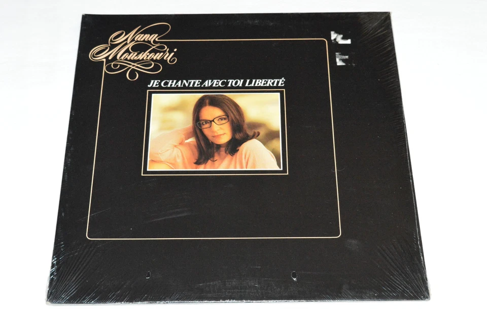 NANA MOUSKOURI Je Chante Avec Toi Liberté LP Liberte NEW SEALED 1981 Philips - Image 1 of 1