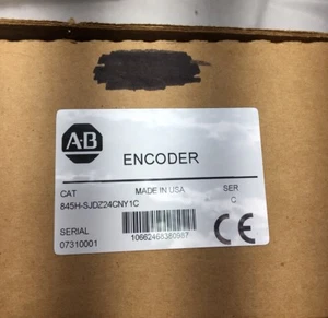 NEW 845H ALLEN-BRADLEY OPTICAL ENCODER 845H-SJDZ24CNY1C - Picture 1 of 12