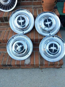 1956 DODGE CUSTOM, ROYAL, LANCER 15" WHEEL COVERS, HUBCAPS, SET OF 4 - Picture 1 of 6
