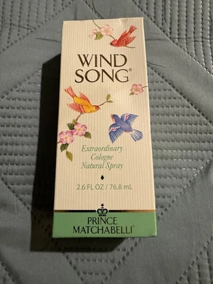 Perfume Wind Song de colección de Prince Matchabelli 2,6 oz spray nuevo en caja Foto 1 de 4