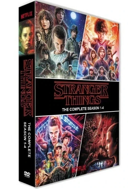 Stranger Things Season 1-4 DVD New - Image 1 of 1