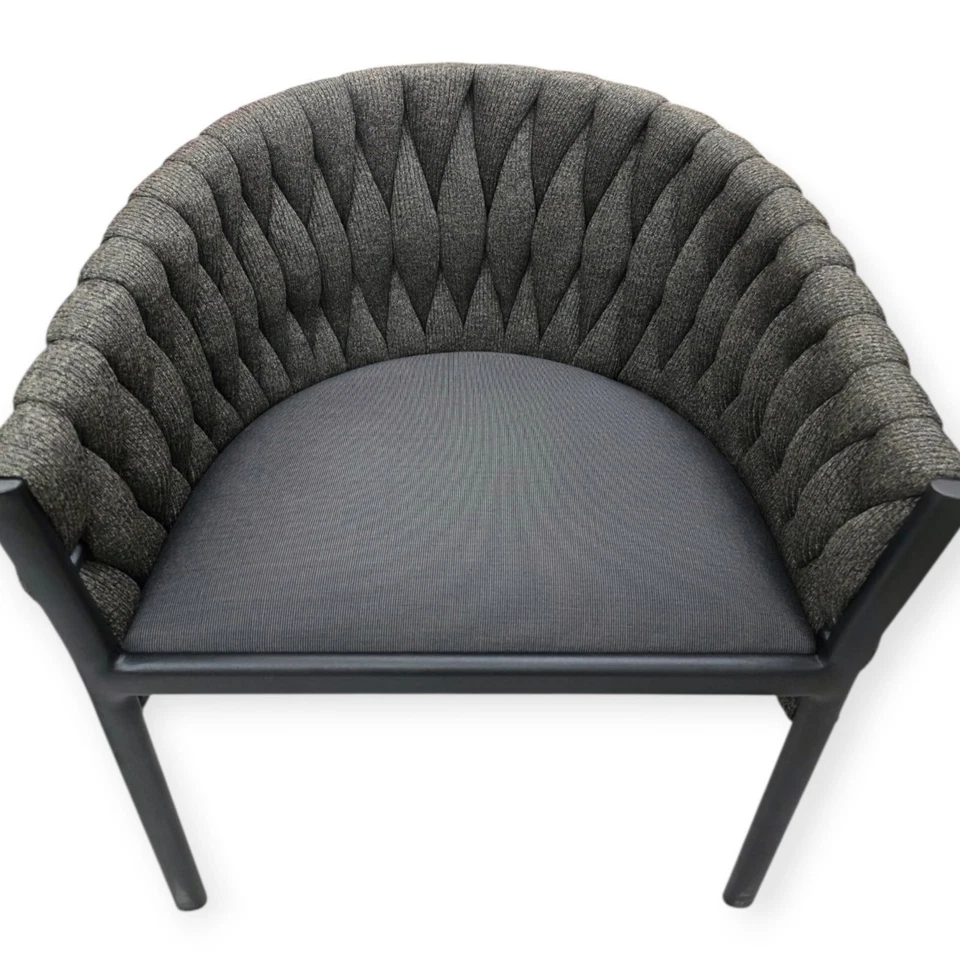 (LS) Silla Exterior Tela Aluminio Mason Nueva Caja Abierta Minorista 619 Agotada Foto 1 de 1