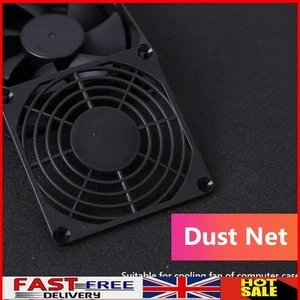 80mm 120mm PC Computer Fan Dust Filter Screen Plastic Dustproof Grills 5 Pack - Afbeelding 1 van 17